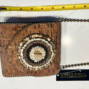 Leatherock cork purse